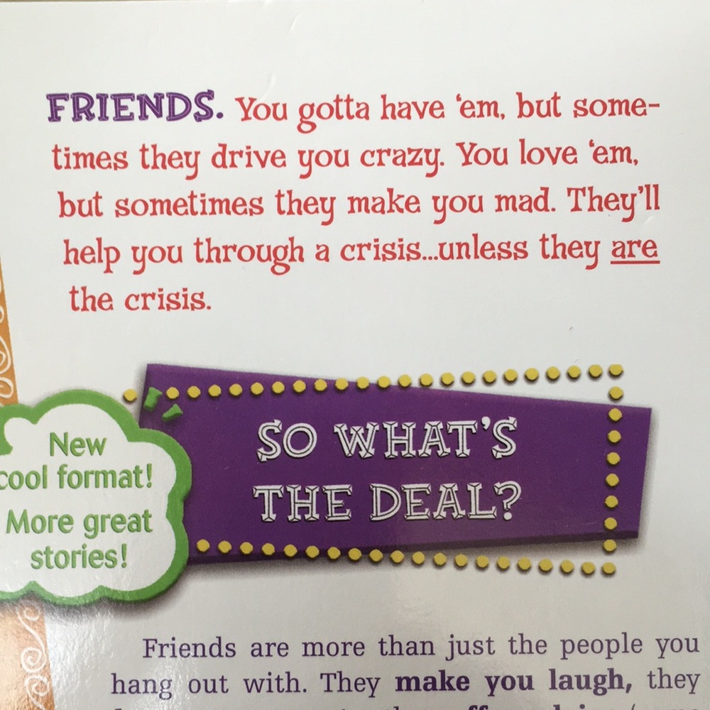🐥 SCHOLASTIC Chicken Soup for the Teenage Soul: The Real Deal - Friends - Picture 7 of 7